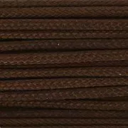 Fil de jade / Fil nylon tressé européen Griffin 1 mm Dark Brown x25m