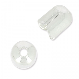 Coquille tulipe 5 mm en Argent 925 x1