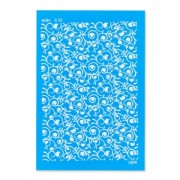 Silk Screen Moiko pour Pâte polymère 74x105 mm - Motif petite feuille 8.08|raw }}