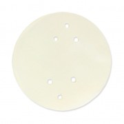 Intercalaire disque en nacre 6 trous 20 mm x1