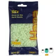 Perles à repasser Hama MIDI 5 mm Vert Phosphorescent (n°55) x1000