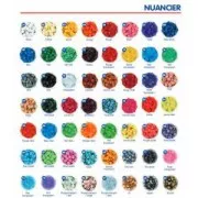 Perles à repasser Hama MIDI 5 mm Bleu Néon (n°36) x1000