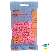 Perles à repasser Hama MIDI 5 mm Rose (n°06) x1000|raw }}