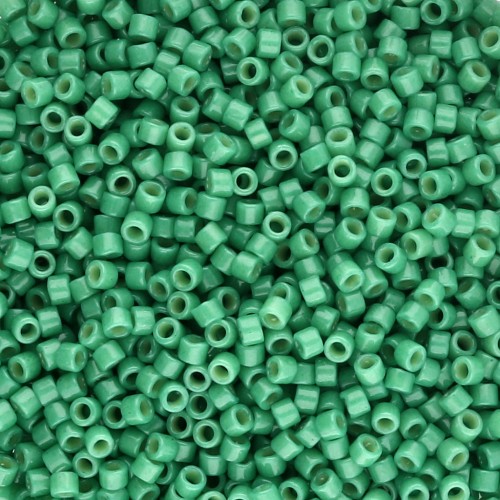 Miyuki Delica Duracoat 11/0 DB2127 - Opaque Dyed Spruce x8g