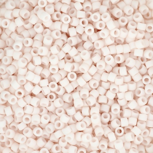 Miyuki Delica 11/0 DB1510 - Opaque Bisque White Mat x8g