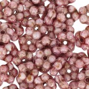 Fleurs intercalaires Forget-me-not 5 mm White Senagal Purple x50