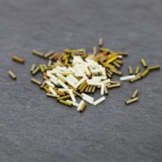 Slender bugles Miyuki 1.3x6 mm BGLS-2021 - Opaque Cream Mat x10g