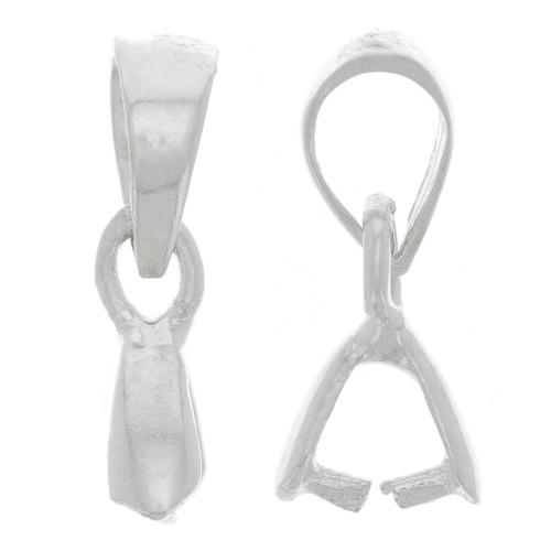 Attache pendentif 8 mm en Argent 925 x1