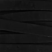 Lacet liège double 10 mm Noir x 50cm