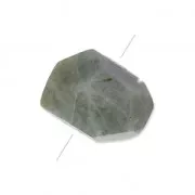 Perle brute irrégulière 12-25 mm Labradorite x1