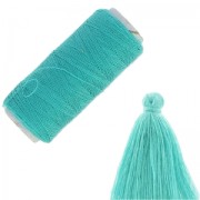 Bobine de fil imitation coton pour réaliser ses pompons Terracotta x120m