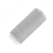 Bobine de fil imitation coton pour réaliser ses pompons Gris Clair x120m