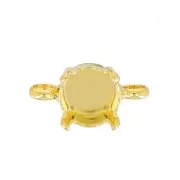 Serti griffe intercalaire pour cabochon PureCrystal 1028/1088 8 mm - Doré x1