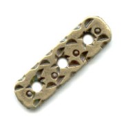 Intercalaires 3 rangs 19x6 mm bronze x5