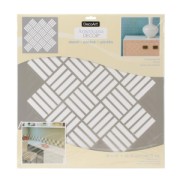 Pochoir décoratif Home deco 45.7x45.7 cm Tressage Géométrique x1