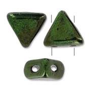 Khéops® par Puca® 6 mm Jet Green Luster x10g|raw }}