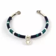 Fil de jade / Fil nylon tressé européen Griffin 0.3 à 0.5 mm Dark Green x25m