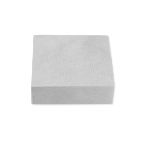 Bloc à taper en acier Tas plat en acier de bijoutier  6.4x6.4 cm x1