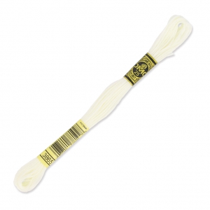 Fil à broder DMC Mouliné Spécial 117 MC Blanc Cassé (3865) x8m