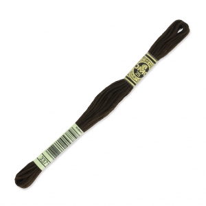 Fil à broder DMC Mouliné Spécial 117 MC Brun (3371) x8m