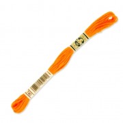 Fil à broder DMC Mouliné Spécial 117 MC Orange (740) x8m