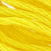 Fil à broder DMC Mouliné Spécial 117 MC Jaune Soleil (726) x8m