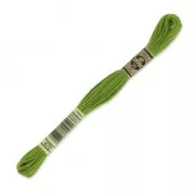 Fil à broder DMC Mouliné Spécial 117 MC Kaki (470) x8m