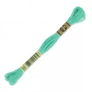 Fil à broder DMC Mouliné Spécial 117 MC Green Turquoise (959) x8m