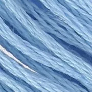 Fil à broder DMC Mouliné Spécial 117 MC Light Sapphire (800) x8m