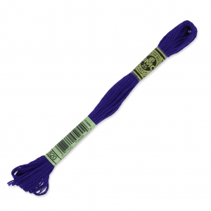 Fil à broder DMC Mouliné Spécial 117 MC Dark Indigo (820) x8m