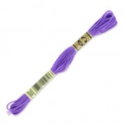 Fil à broder DMC Mouliné Spécial 117 MC Parme (208) x8m