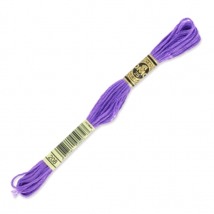 Fil à broder DMC Mouliné Spécial 117 MC Parme (208) x8m