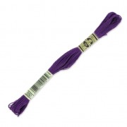 Fil à broder DMC Mouliné Spécial 117 MC Aubergine (550) x8m