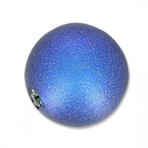 Nacrée PureCrystal semi-percée 5818  6 mm Iridescent Dark Blue Pearl