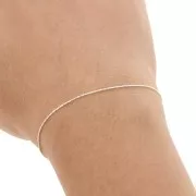 Chaîne maille Paloma  0.7 mm en Argent 925 x1m