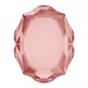 Cabochon PureCrystal 4142 Flat Oval 14x11 mm Blush Rose