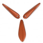 Dagues en verre 5x16 mm Red Copper Mat x50|raw }}