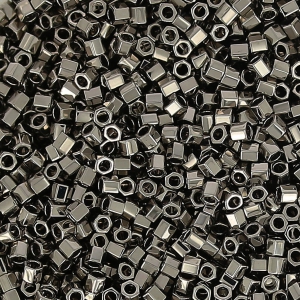 Miyuki Delica 15/0 Hex Cut DBSC0021 -  Nickel Plated x5g