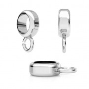 Poussoir attache breloque pour cordon 5 mm en Argent 925 x1