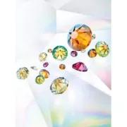 Strass à coller en cristal PureCrystal 2088 6 mm Silk Shimmer x10