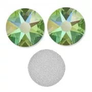 Strass à coller en cristal PureCrystal 2088 6 mm Peridot Shimmer x10