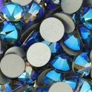 Strass à coller en cristal PureCrystal 2088 6 mm Black Diamond Shimmer x10