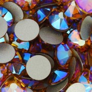 Strass à coller en cristal PureCrystal 2088 4 mm Topaz Shimmer x36