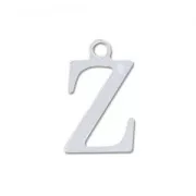 Breloque lettre Z - 9.5 mm en Argent 925 x1