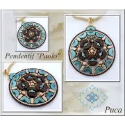 Minos® par Puca® 2.5x3 mm Dark Bronze Mat x5g