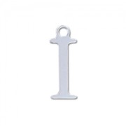 Breloque lettre I - 9.5 mm en Argent 925 x1|raw }}