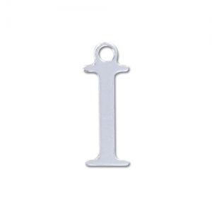 Breloque lettre I - 9.5 mm en Argent 925 x1