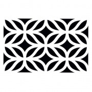 Pochoir décoratif Home deco 10x15 cm Fond feuilles jungle|raw }}