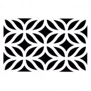 Pochoir décoratif Home deco 10x15 cm Fond feuilles jungle