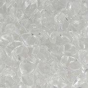 Perles en verre tchèque Gekko® 3x5 mm Crystal  x5g